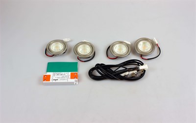 LED-lamppu, Thermex liesituuletin (päivityssetti, jossa 4 valoa)