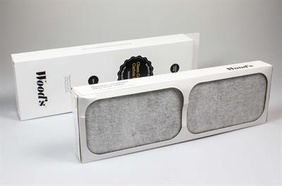 Hiilisuodatin, Woods ilmanpuhdistaja/kosteudenpoistaja - 600 g (hiilisuodatin)