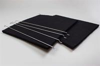 Hiilisuodatin, AEG liesituuletin - 245 mm x 285 mm (2 kpl)