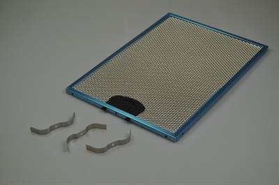 Metallisuodatin, Blomberg liesituuletin - 10 mm x 329 mm x 238 mm (sis. suodattimenpidike)