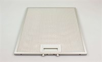 Metallisuodatin, Siemens liesituuletin - 8 mm x 360 mm x 265 mm