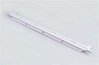 Lasihyllyn lista, Upo jääkaappi & pakastin - 21 mm x 490 mm x B:54 mm / A:27 mm