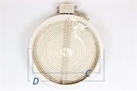 Keittoalue, Privileg liesi & uuni - 230V / 2300W C:205 / D:229 mm 