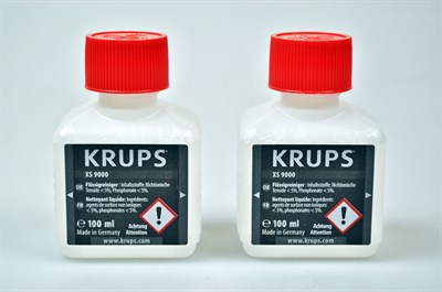 Puhdistusneste, Krups espressokone - XS9000 (2 kpl)
