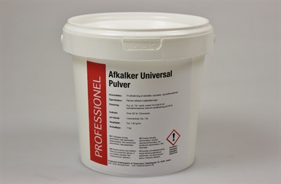 Kalkinpoistoaine, universal teollisuus pyykinpesukone - 1000 g