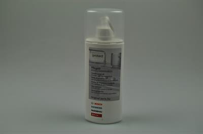 Hoitoöljy ruostumattomille teräspinnoille, Universal liesi & uuni - 100 ml (Bosch-siemensiltä)