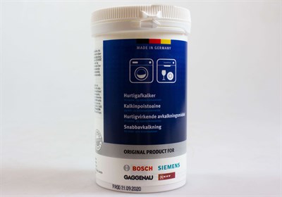 Kalkinpoistoaine, universal pesukone - 250 g (Bosch-Siemensiltä)