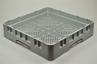 Ruokailuväline-/lasikori, Universal teollisuus astianpesukone - 101 mm x 500 mm x 500 mm (tiheäverkko 10x10mm)