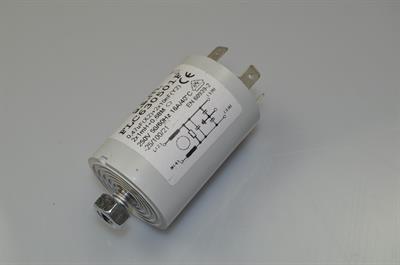 Kondensaattori, universal tiskikone - 0,47 uF (2 x 0,01 uF + 2 x 1 mH + 1 M	)
