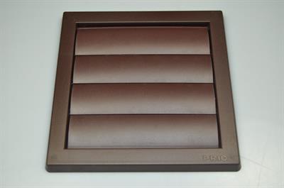 Vastapaineventtiili, Universal liesituuletin - 180 mm x 180 mm (pellin kanssa)