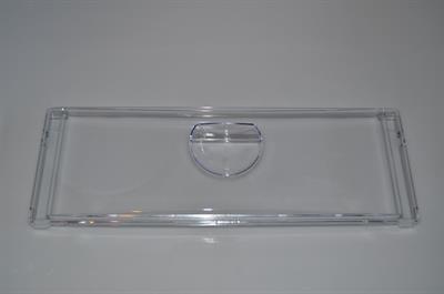 Vihanneslaatikon etuosa, Cylinda jääkaappi & pakastin - 165 mm x 485 mm x 25 mm
