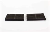 Hiilisuodatin, AEG liesituuletin - 190 mm x 139 mm (2 kpl)